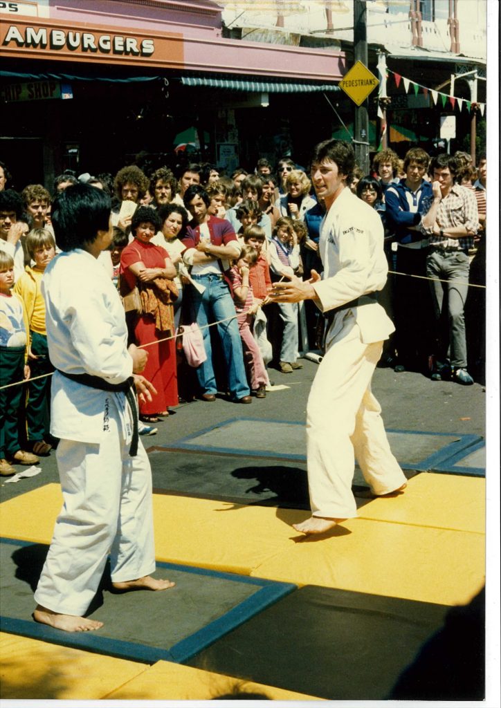 Lygon Street Festa Tino Ceberano Morgan Abouzeid Goju Kai Karate